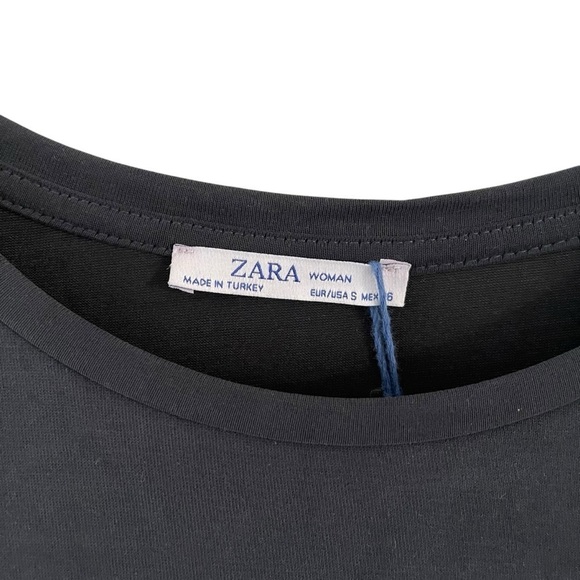NWT Zara Woman Tee Shirt Size S - Picture 4 of 4